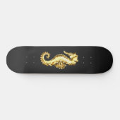 Skateboard Hippocampe Polygonal Or (Horz)