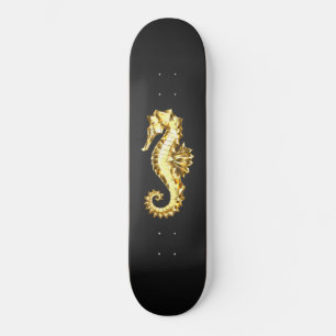 Skateboard Hippocampe Polygonal Or