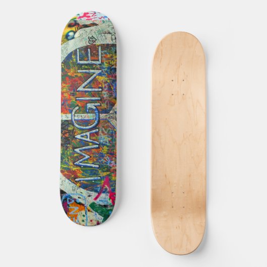 Skateboard Hippy Wall Art (Recto)
