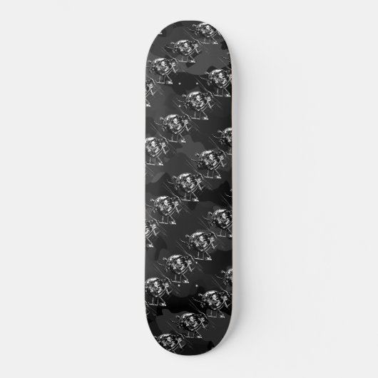 Skateboard HM-6 Patinage d'oiseaux (Recto)