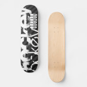 Skateboard Hockey ; Gris noir et gris foncé (Recto)