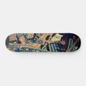Skateboard Hokusai (Horz)