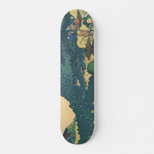 Skateboard Hokusai : Les pins circulaires d'Aoyama (Devant)