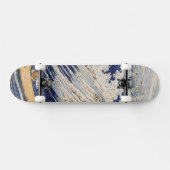 Skateboard Hokusai Ocean Waves Bateaux de pêche (Horz)