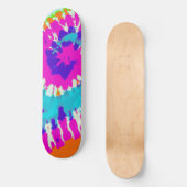 Skateboard holiES - Power Spiral Batik Style (Recto)