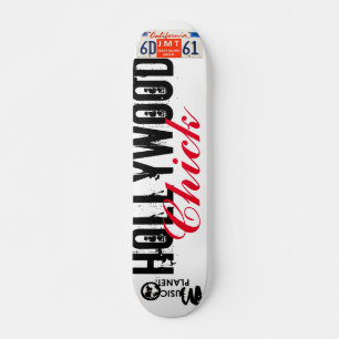 Skateboard HOLLYWOOD CHICK Skateboard, pont de 7 ¾ po
