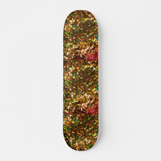 Skateboard Holo Golf Parties scintillant Glitz Board Skateboa (Devant)