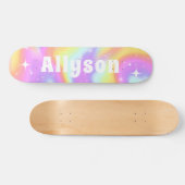 Skateboard Holographe holographique tendance Sparkle Girls No (Horz)