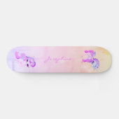 Skateboard Holographie moderne arc-en-ciel de la parties scin (Horz)