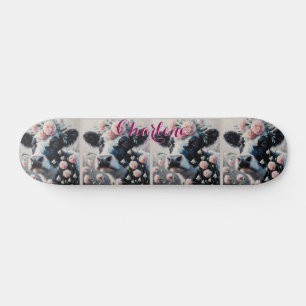 Skateboard Holstein Cow oeillets ferme personnalisée