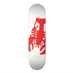Skateboard Homard rouge