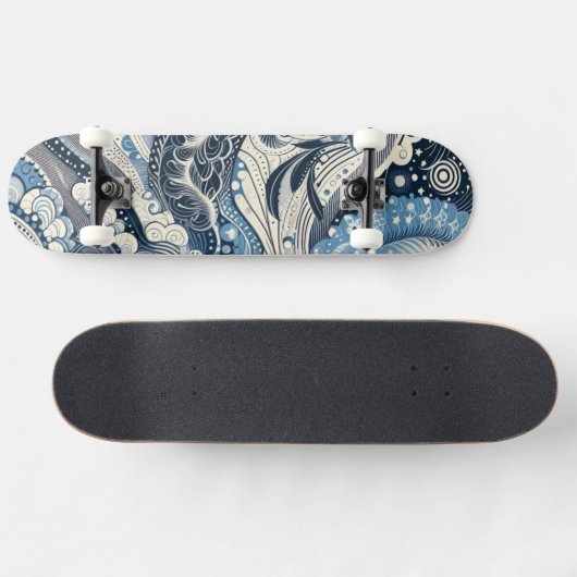 Skateboard Home Studio Indigo Bloom (Horz)