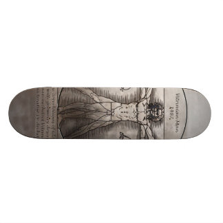 Skateboard Homme de Vitruvian de Léonard de Vinci