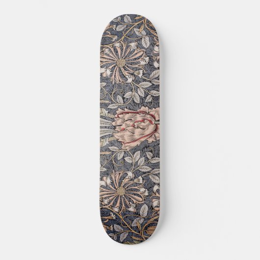 Skateboard Honeysuckle Print (par William Morris) (Recto)