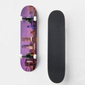 Skateboard Horizon de Jacksonville la Floride la nuit (Recto)