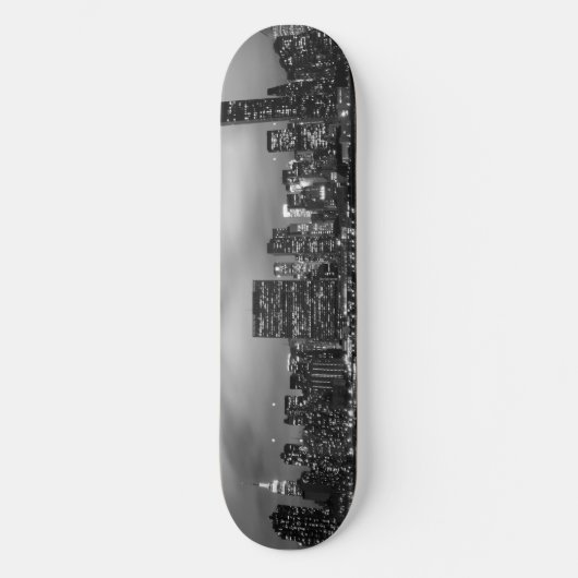 Skateboard Horizon de Manhattan la nuit (Recto)
