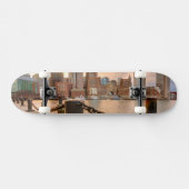 Skateboard Horizon de secteur financier de Boston (Horz)