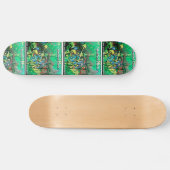 SKATEBOARD HORLOGE ABSTRAIT (Horz)