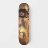 Skateboard Horloges Imaginaires Steampunk et pont de skateboa (Recto)