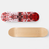 Skateboard Horreur Sanglante Halloween sanglante (Horz)