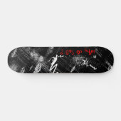 Skateboard Hot deck "pourquoi si triste ?" (Horz)