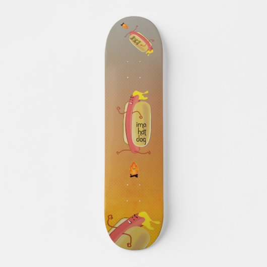 Skateboard Hot Dog Oe Devil (Devant)