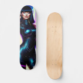 SKATEBOARD HOT SCI-FI CURVY WOMAN SKATEBOARDS (Recto)