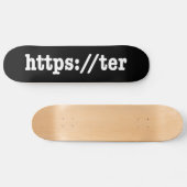Skateboard https://ter / code html (Horz)