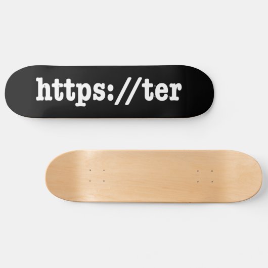Skateboard https://ter / code html (Horz)