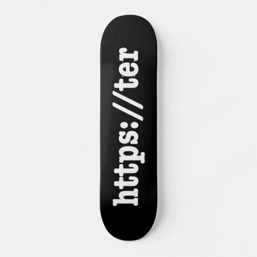 Skateboard https://ter / code html (Recto)