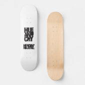 Skateboard Hue et cri - Headin pendant un automne - planche à (Recto)