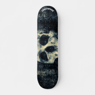 Skateboard Human Skull Customizable
