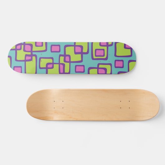 Skateboard Humeur Abstraite (Horz)