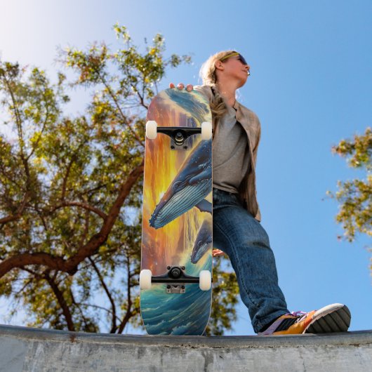 Skateboard Humpbacks in Space Design par Rich AMeN Gill (Extérieur 1)