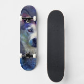 skateboard husky dog #skateboard #husky (Recto)