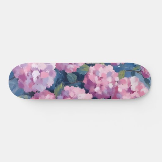 Skateboard Hydrangée rose pâle (Horz)