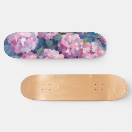 Skateboard Hydrangée rose pâle (Horz)