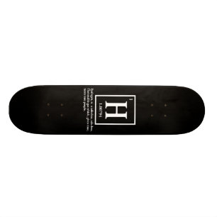 Skateboard hydrogène - un gaz qui se transforme en personnes