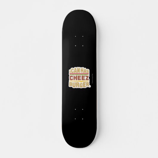 Skateboard I Can Has Cheezburger (ombre) (Devant)