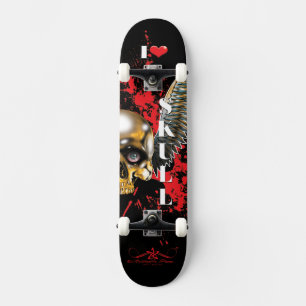 Skateboard I crâne 2/10