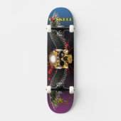 Skateboard I crâne 4/10 (Recto)