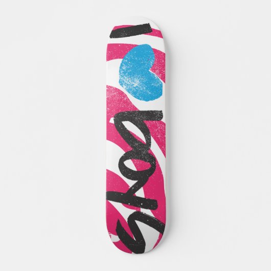 Skateboard I garçons de coeur (Devant)