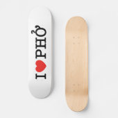 Skateboard I Heart (Amour) Pho (Recto)