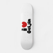 Skateboard i heart Gaijin (Recto)