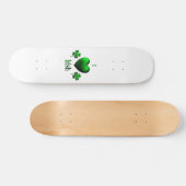 Skateboard I Heart Irish (Horz)