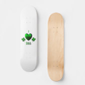 Skateboard I Heart Irish (Recto)