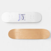 Skateboard I Love Animate (Horz)