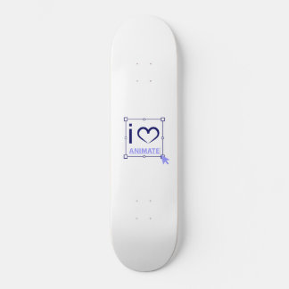 Skateboard I Love Animate