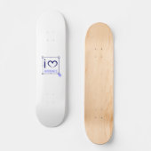 Skateboard I Love Animate (Recto)