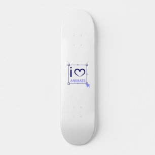 Skateboard I Love Animate